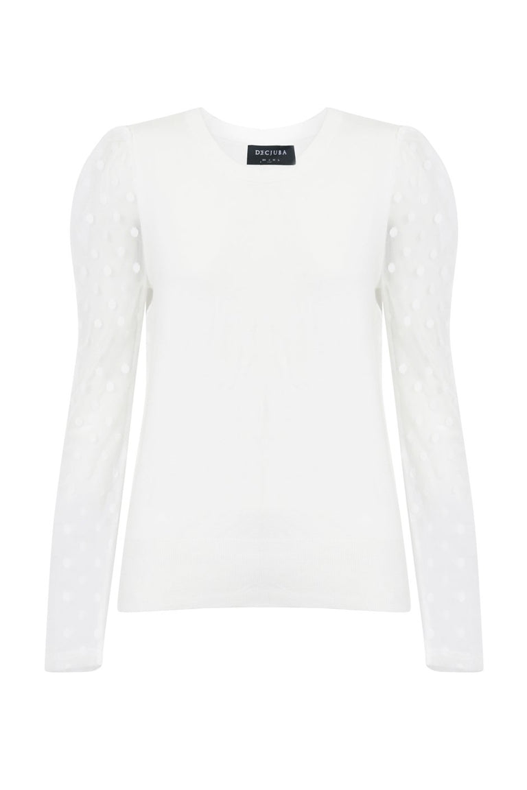 [TEST] Neve Spot Mesh Knit