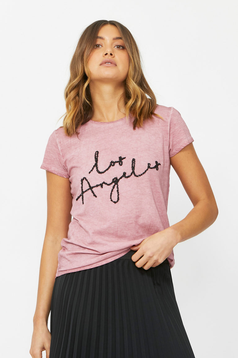 [TEST] Los Angeles Embellished Tee