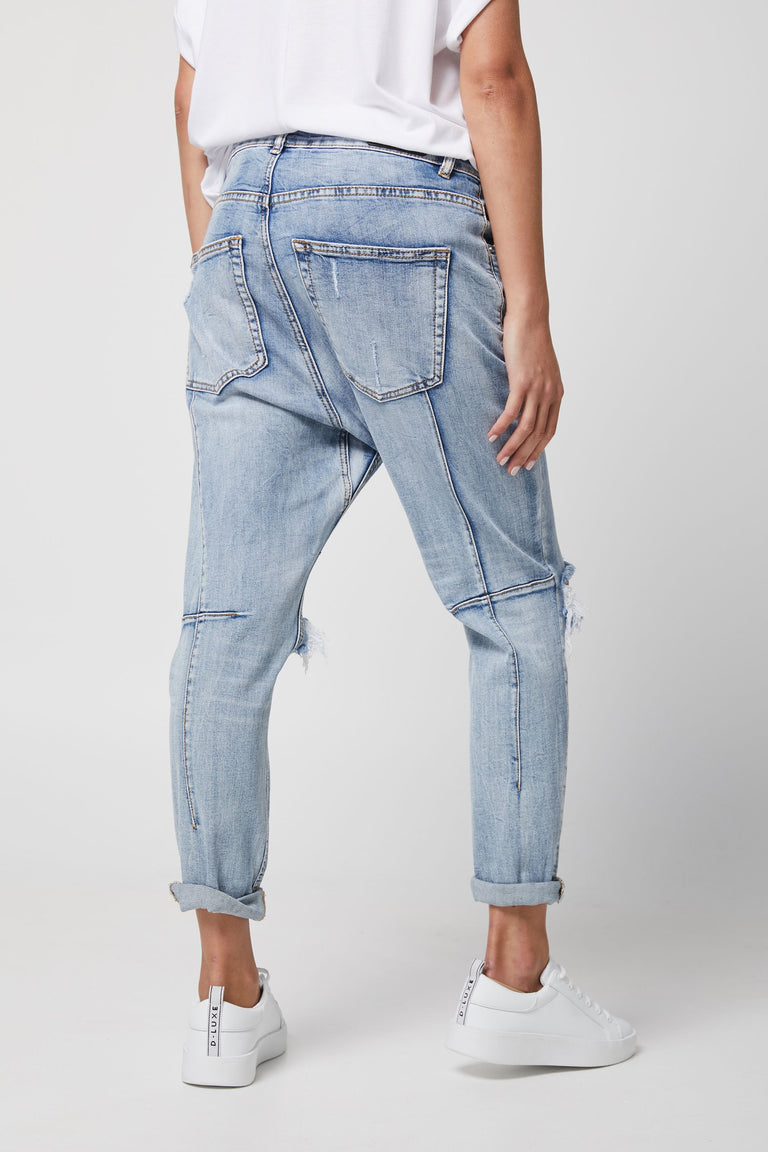 [TEST] D-Luxe Ripped Boyfriend Jean