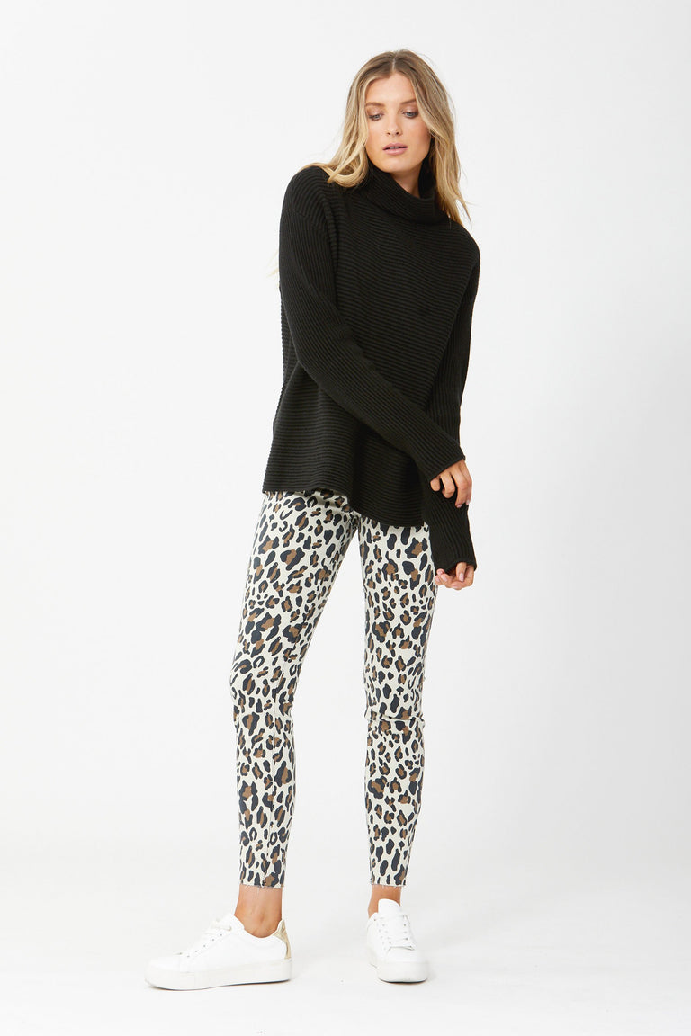 [TEST] Evie Animal High Rise Skinny