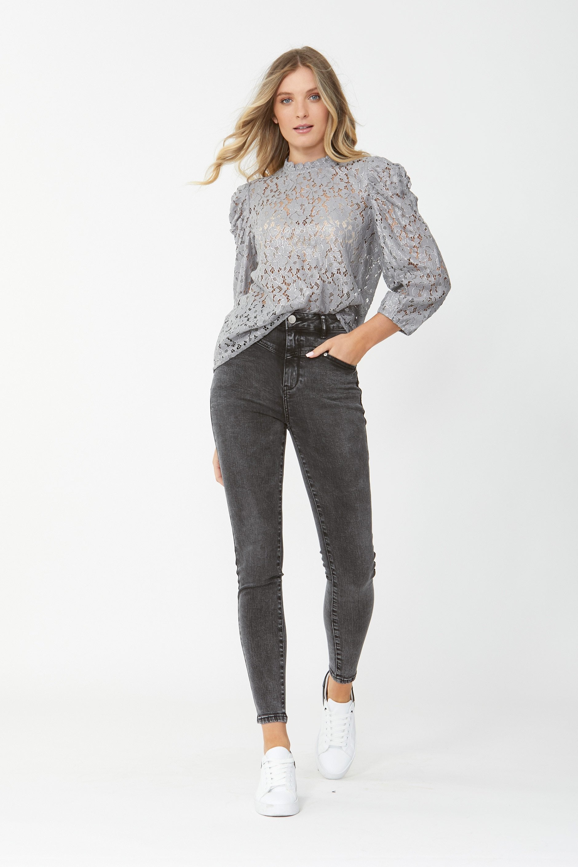 [TEST] Evie Super High Rise Skinny