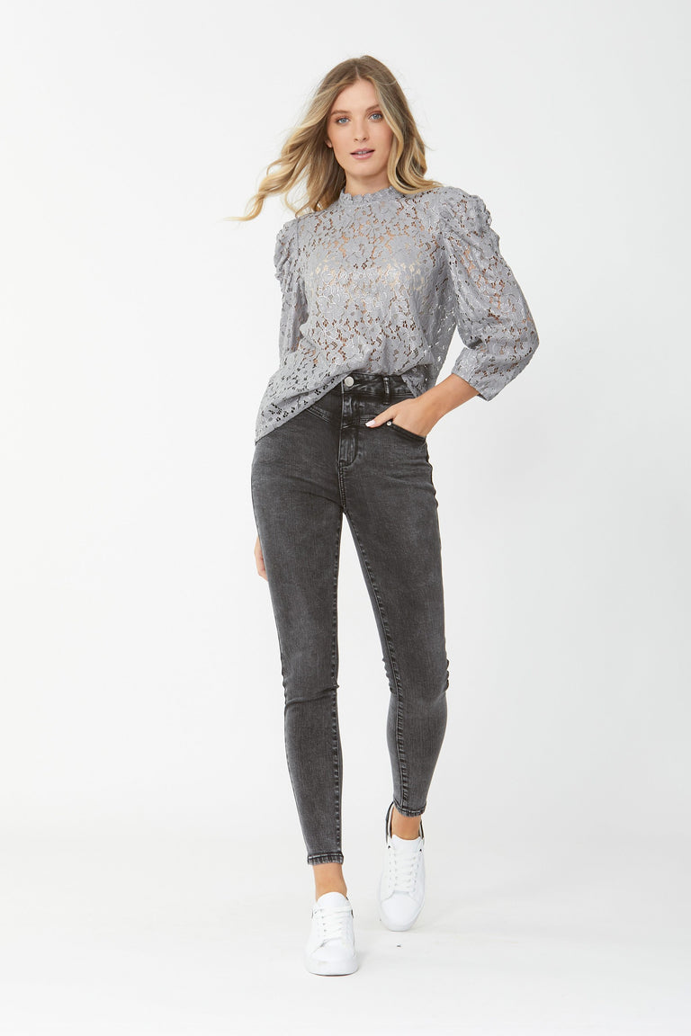 [TEST] Evie Super High Rise Skinny