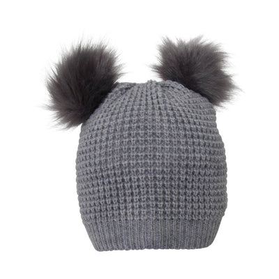 [TEST] Nikki Double Pom Beanie