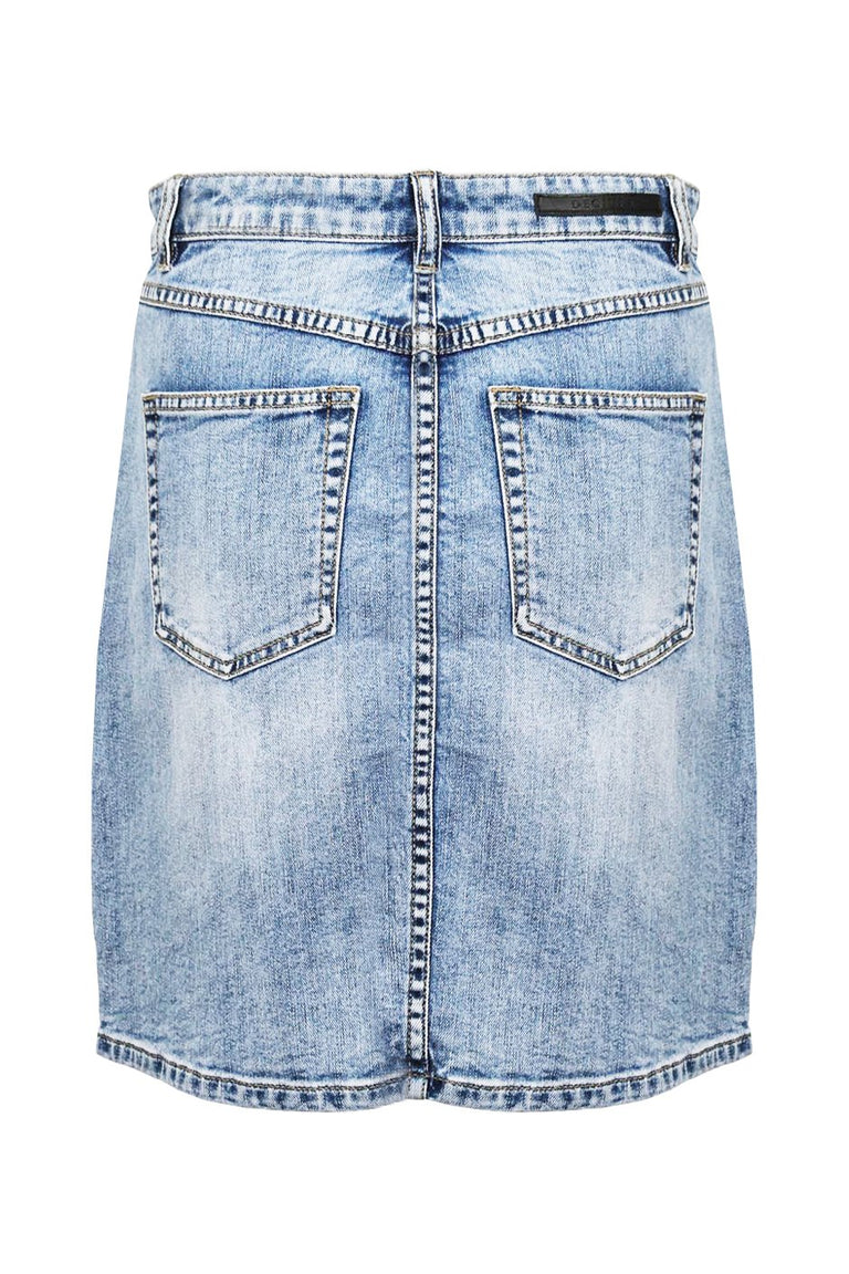 [TEST] Gina Yoke Front Denim Skirt