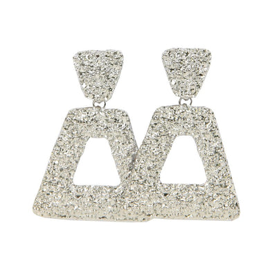[TEST] Bella Crushed Triangle Earring