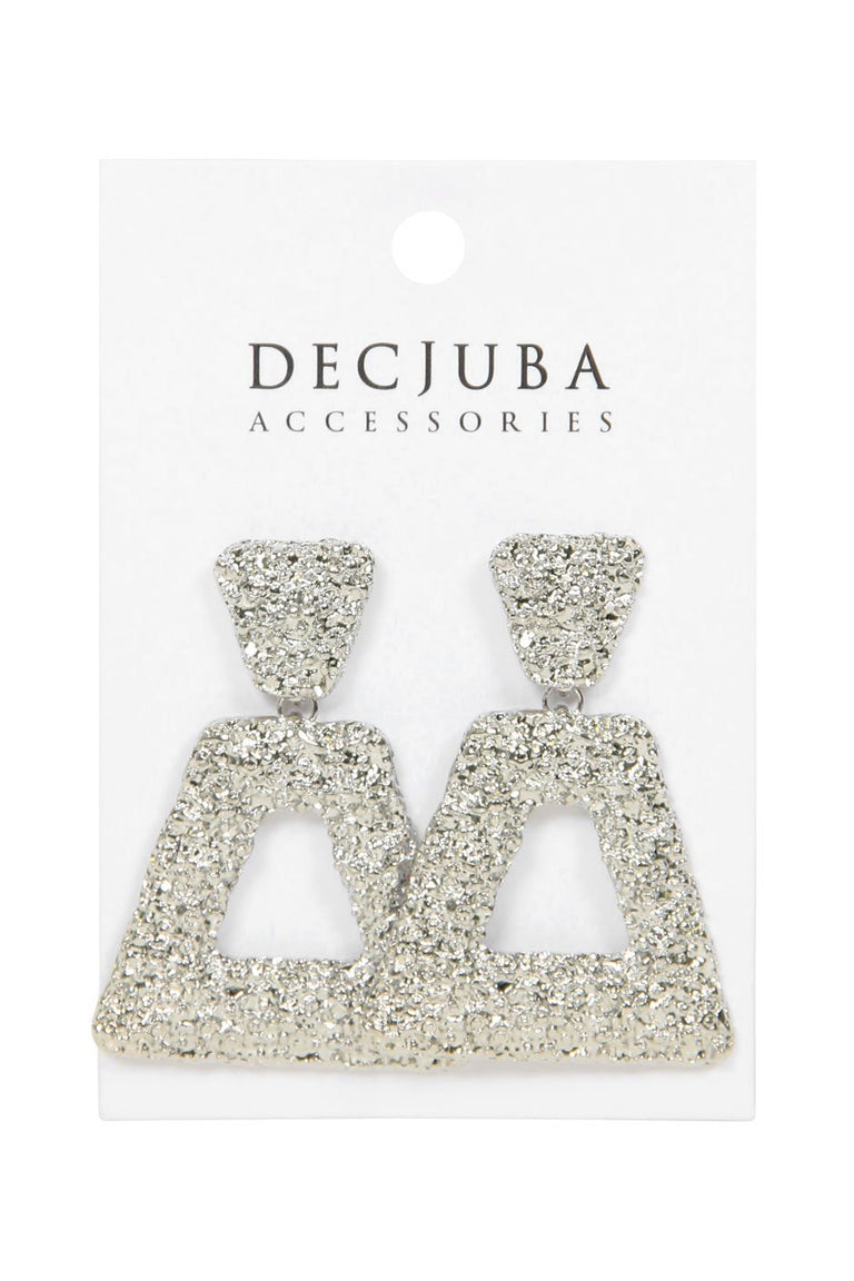 [TEST] Bella Crushed Triangle Earring