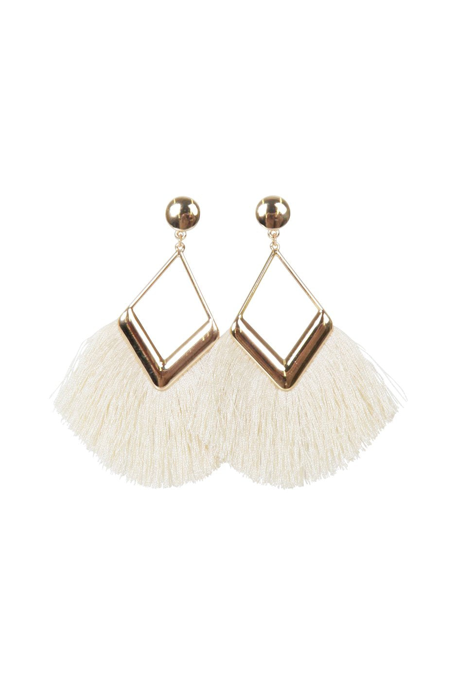 [TEST] Bailey Diamond Tassel Earrings
