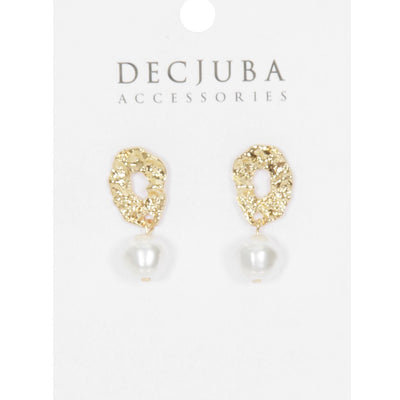[TEST] Clare Small Drop Pearl Earring