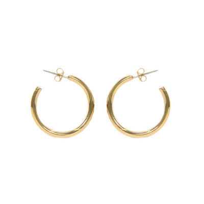 [TEST] Bessy Small Plain Hoop Earring