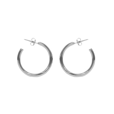 [TEST] Bessy Small Plain Hoop Earring