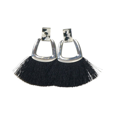 [TEST] Brooke Square Tassel Earrings