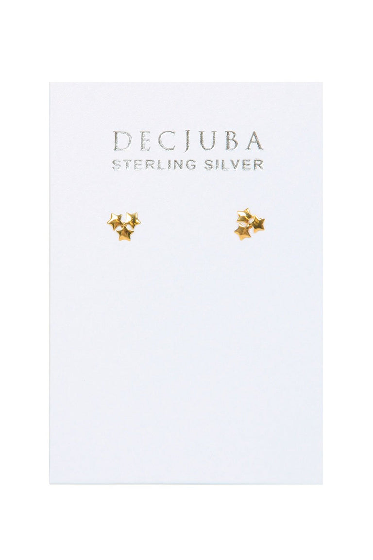 [TEST] Haven 3 Star Stud Earrings