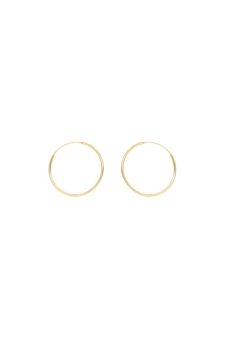 [TEST] 25mm Hoop Earrings