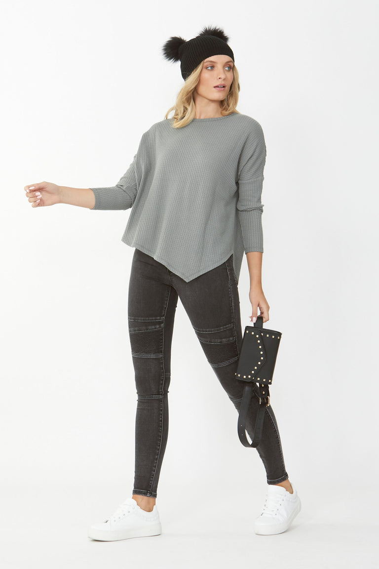 [TEST] Hilda Asymmetric Hem Top