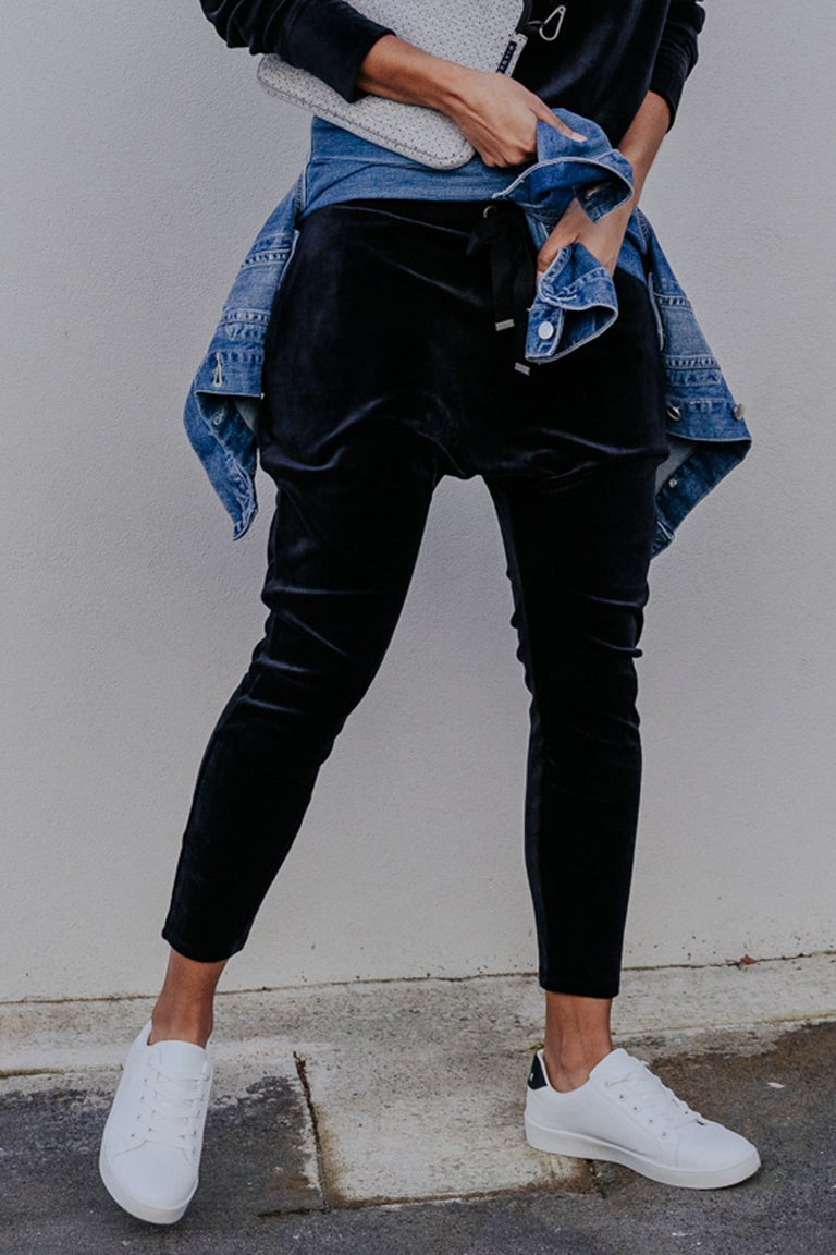 [TEST] D-Luxe Velour Track Pant