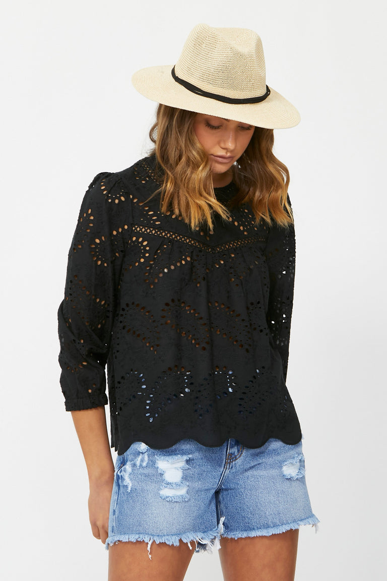 [TEST] Saana Broderie Blouse