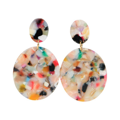 [TEST] Bliss Resin Circle Earrings