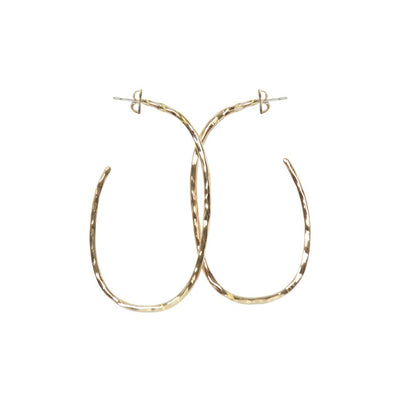 [TEST] Zadie Irregular Hoop Earrings