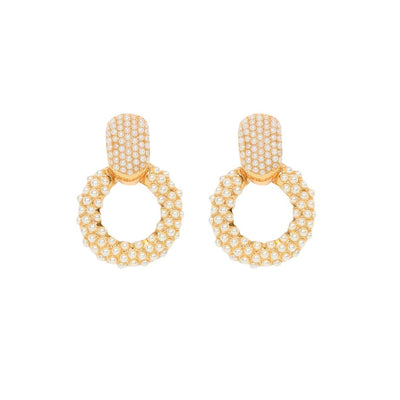 [TEST] Beth Pearl Circle Stud Earring