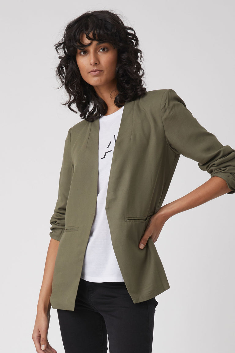[TEST] Lani Crepe Blazer