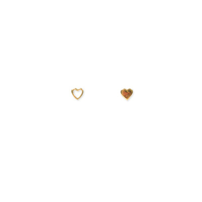 [TEST] Heart Stud Earrings