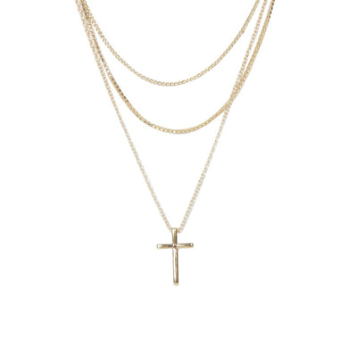 [TEST] Cross 3 Layer Necklace
