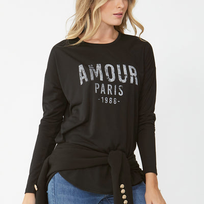 [TEST] Amour Long Sleeve Tee