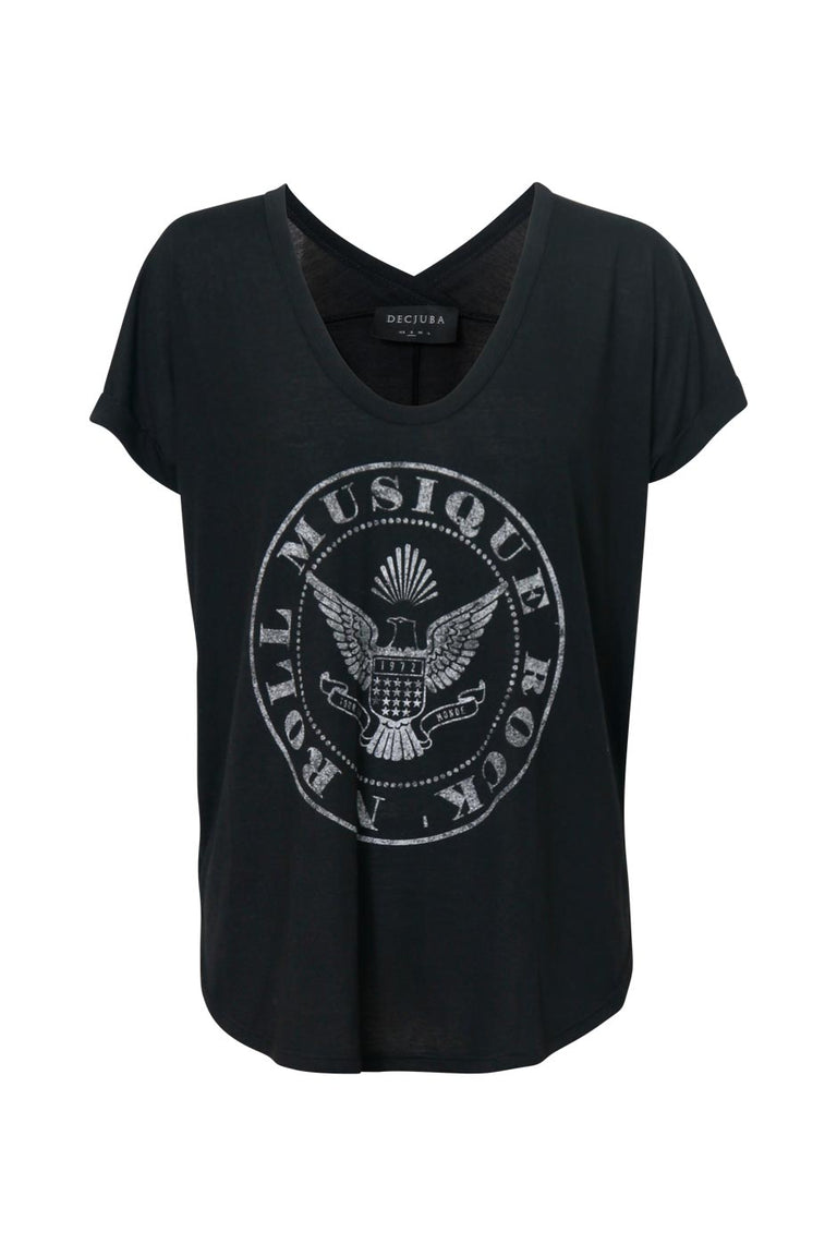 [TEST] Circle Eagle Band Tee
