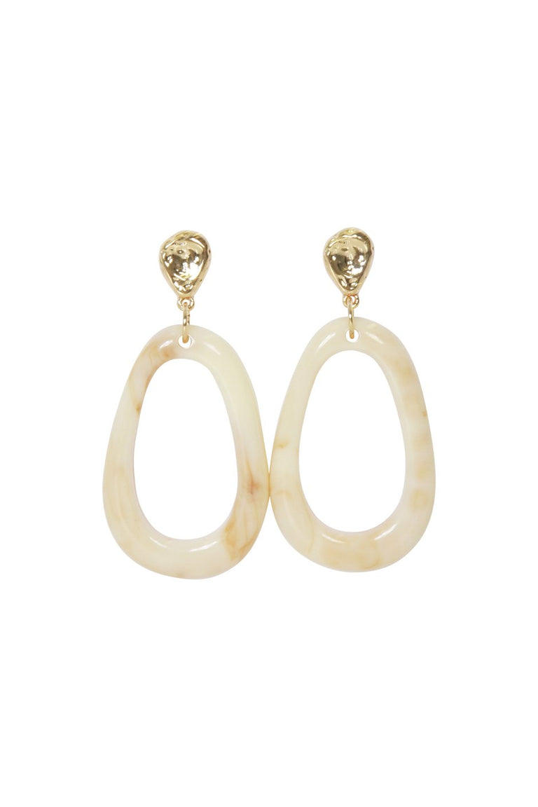 [TEST] Hoda Oval Drop Earrings