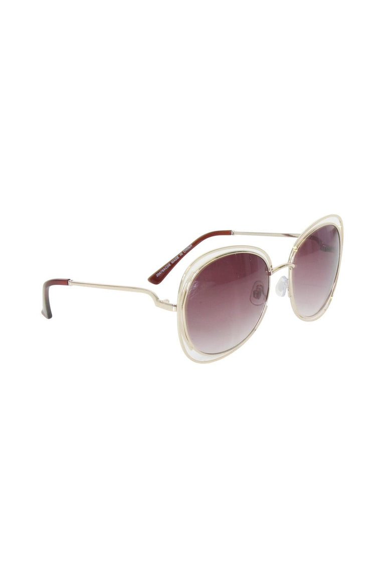 [TEST] Metal Border Sunglasses