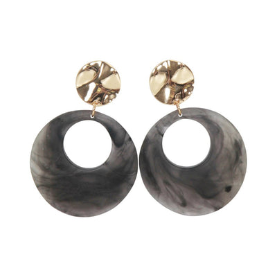 [TEST] Etna Resin Circle Earrings