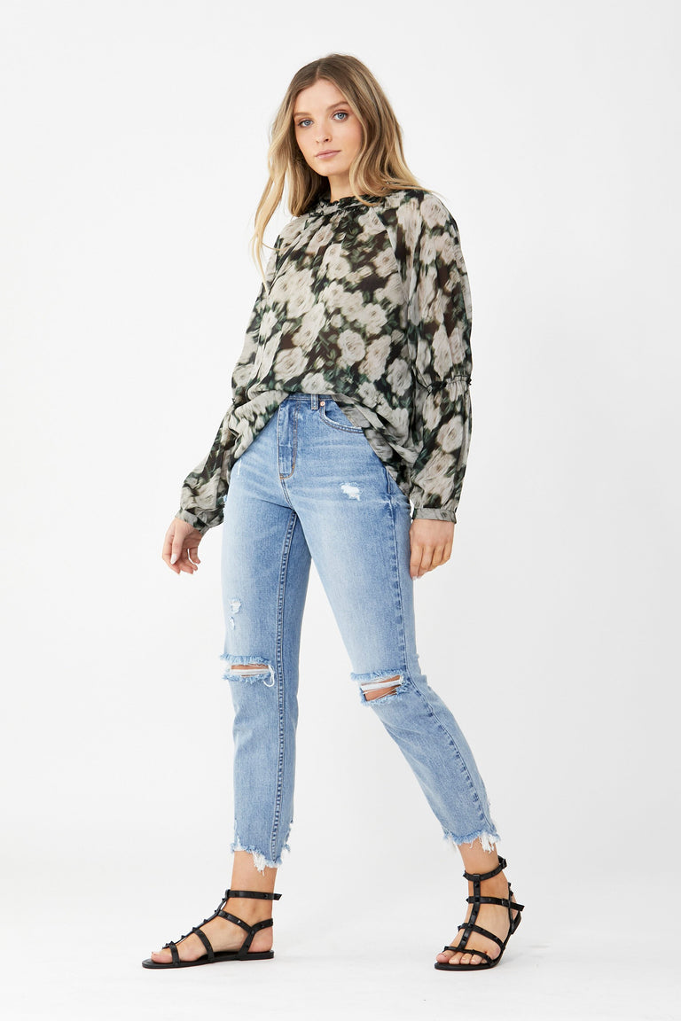 [TEST] Kaylee Sleeve Detail Blouse