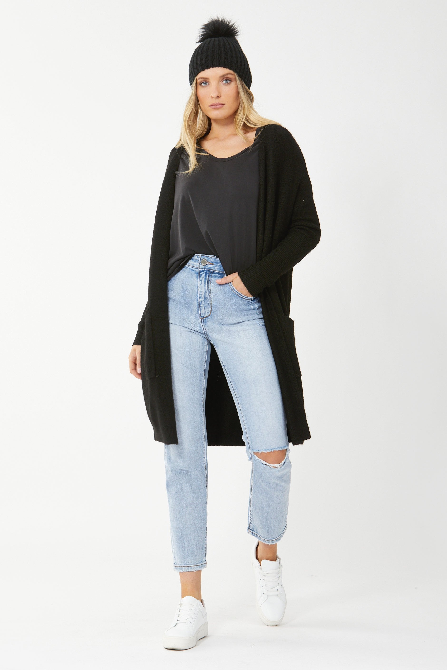 [TEST] Eden Rib Sleeve Cardi