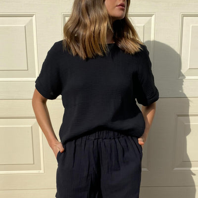 [TEST] Misa Textured Short