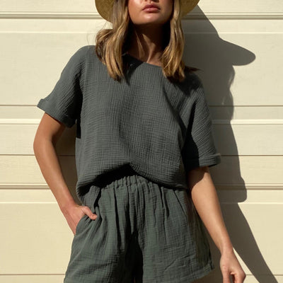 [TEST] Misa Textured Short