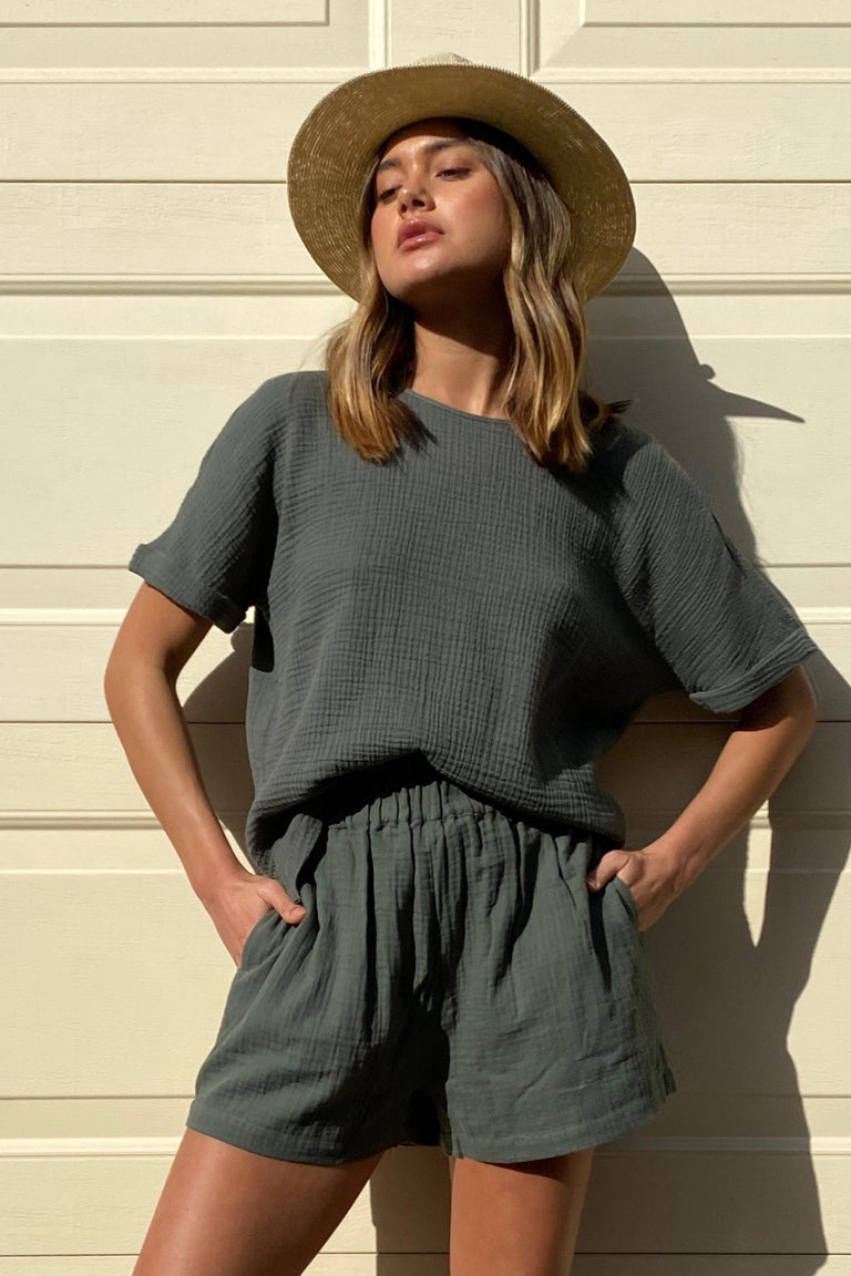 [TEST] Misa Textured Short