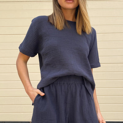 [TEST] Misa Textured Short