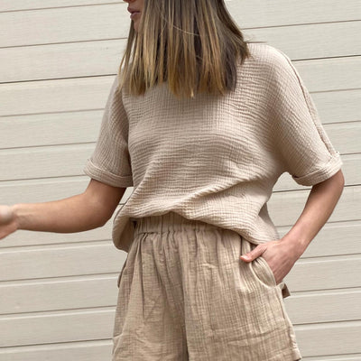 [TEST] Misa Textured Short