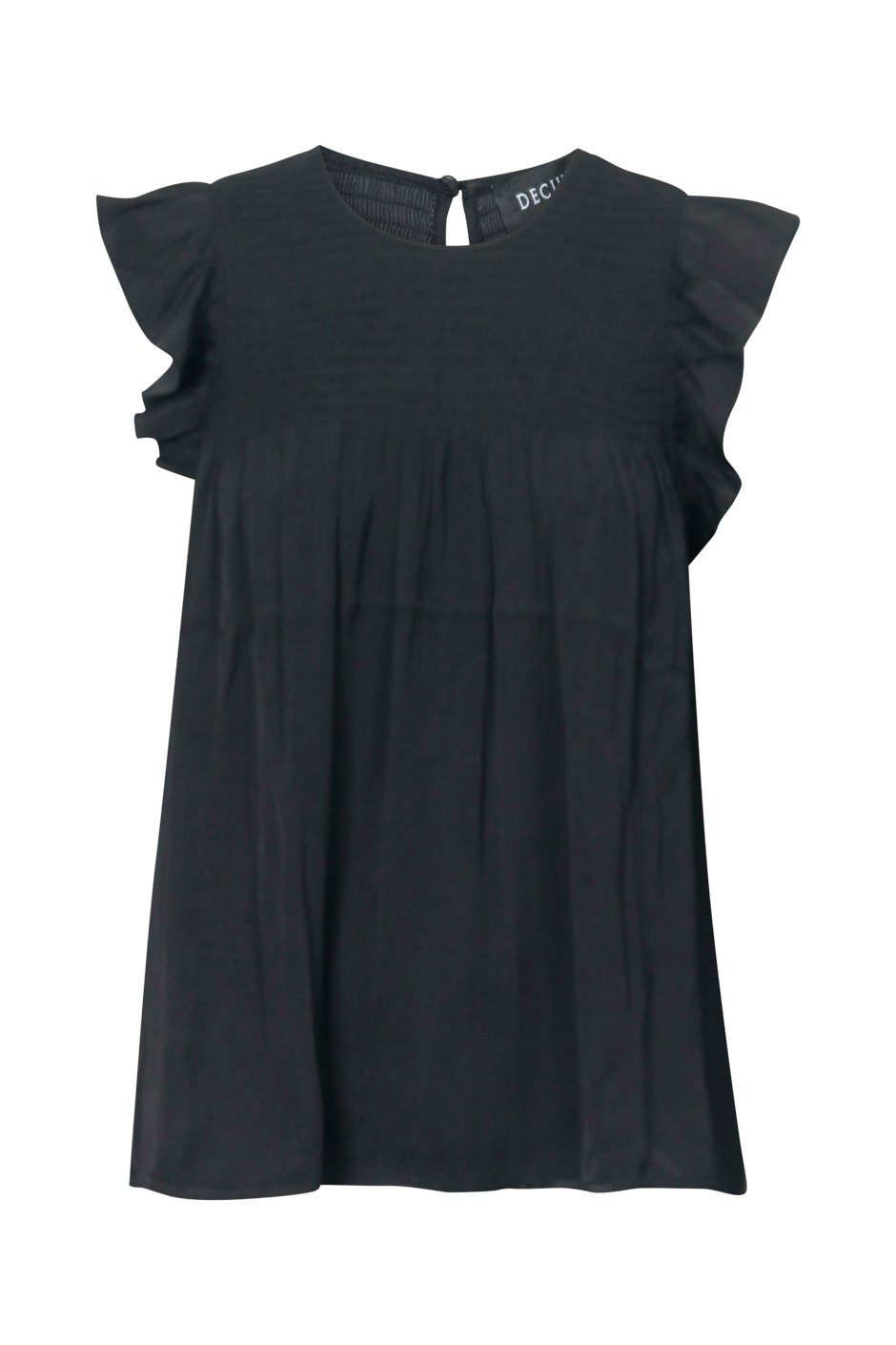 [TEST] Elise Shirred Ruffle Top