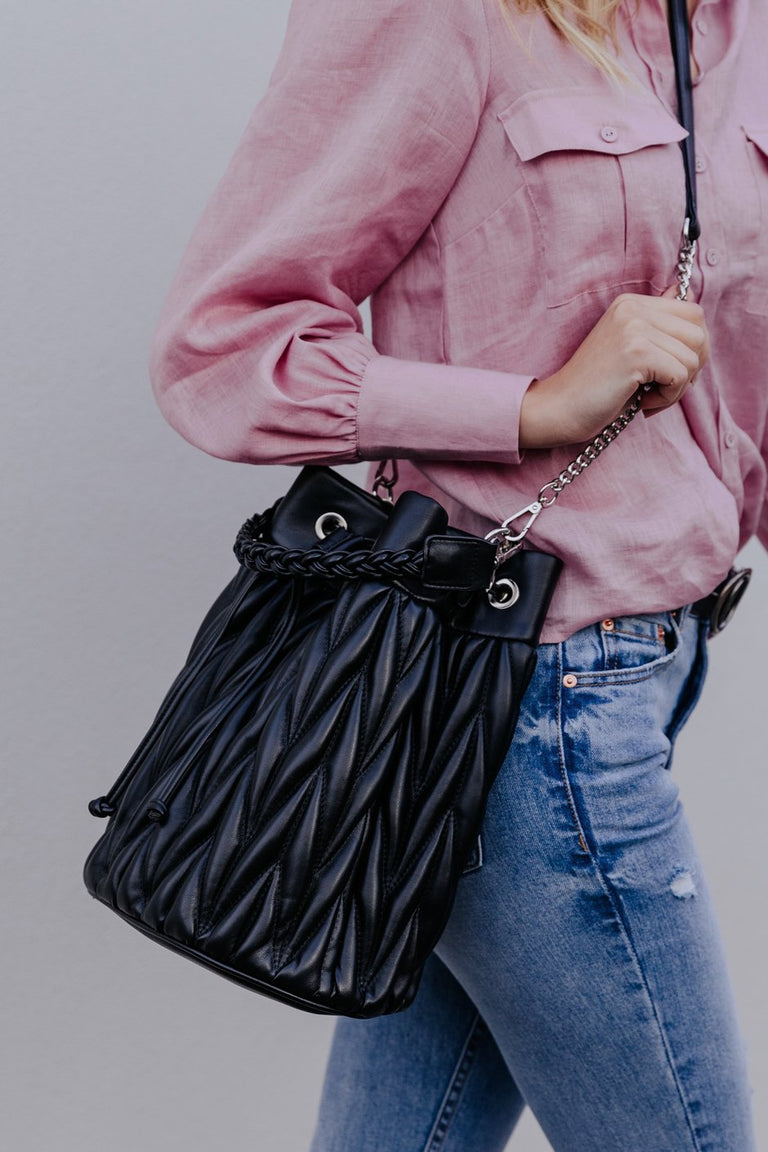 [TEST] Katia Quilted Bucket Bag