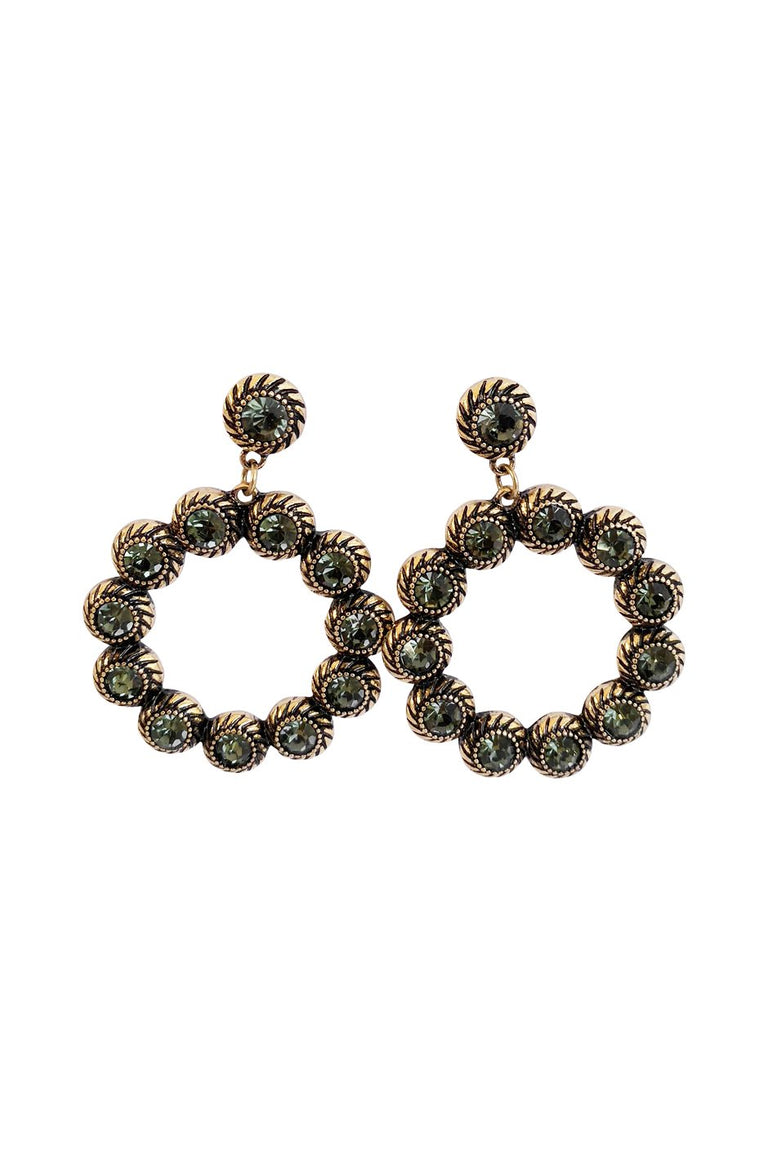 [TEST] Evie Pearl Circle Earrings