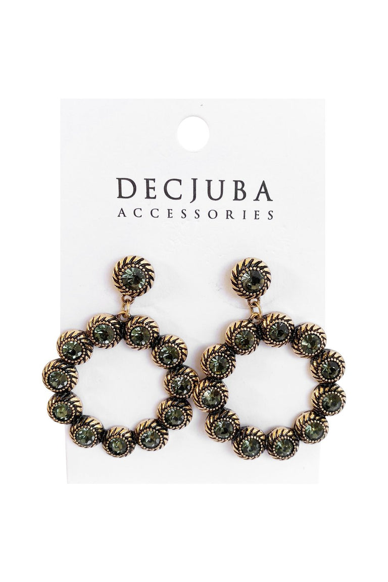 [TEST] Evie Pearl Circle Earrings