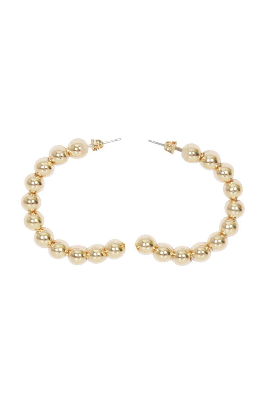 [TEST] Giselle Bead Hoop Earrings