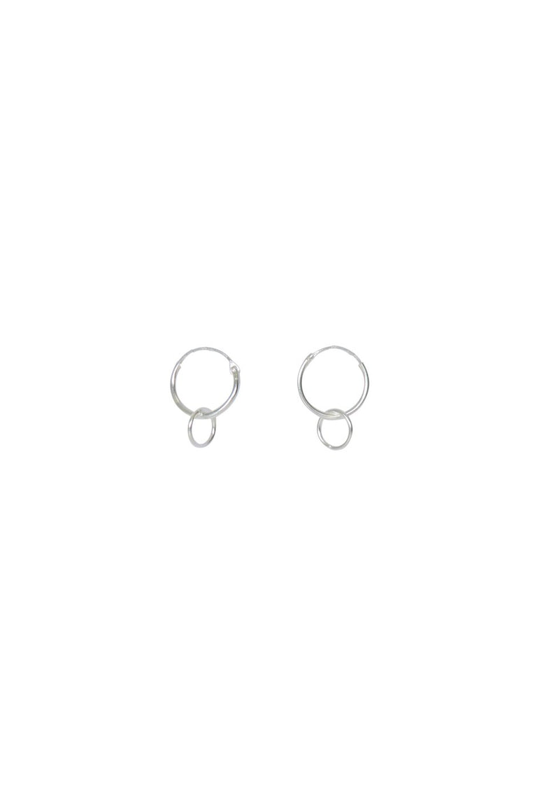 [TEST] Double Circle Hoop Earrings