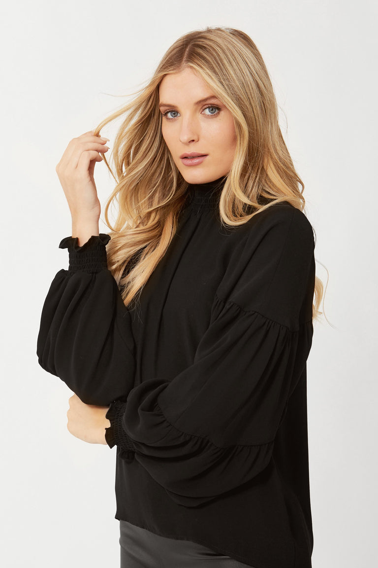 [TEST] Ivy Seamed Sleeve Blouse