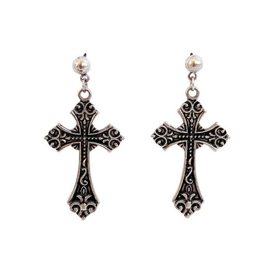 [TEST] Fiona Cross Earrings