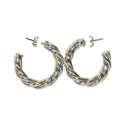 [TEST] Holly Weave Hoop Earrings