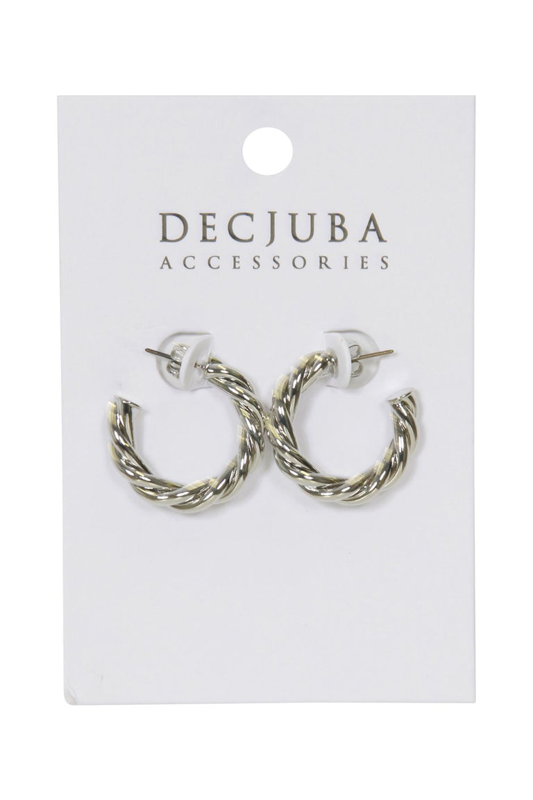 [TEST] Holly Weave Hoop Earrings
