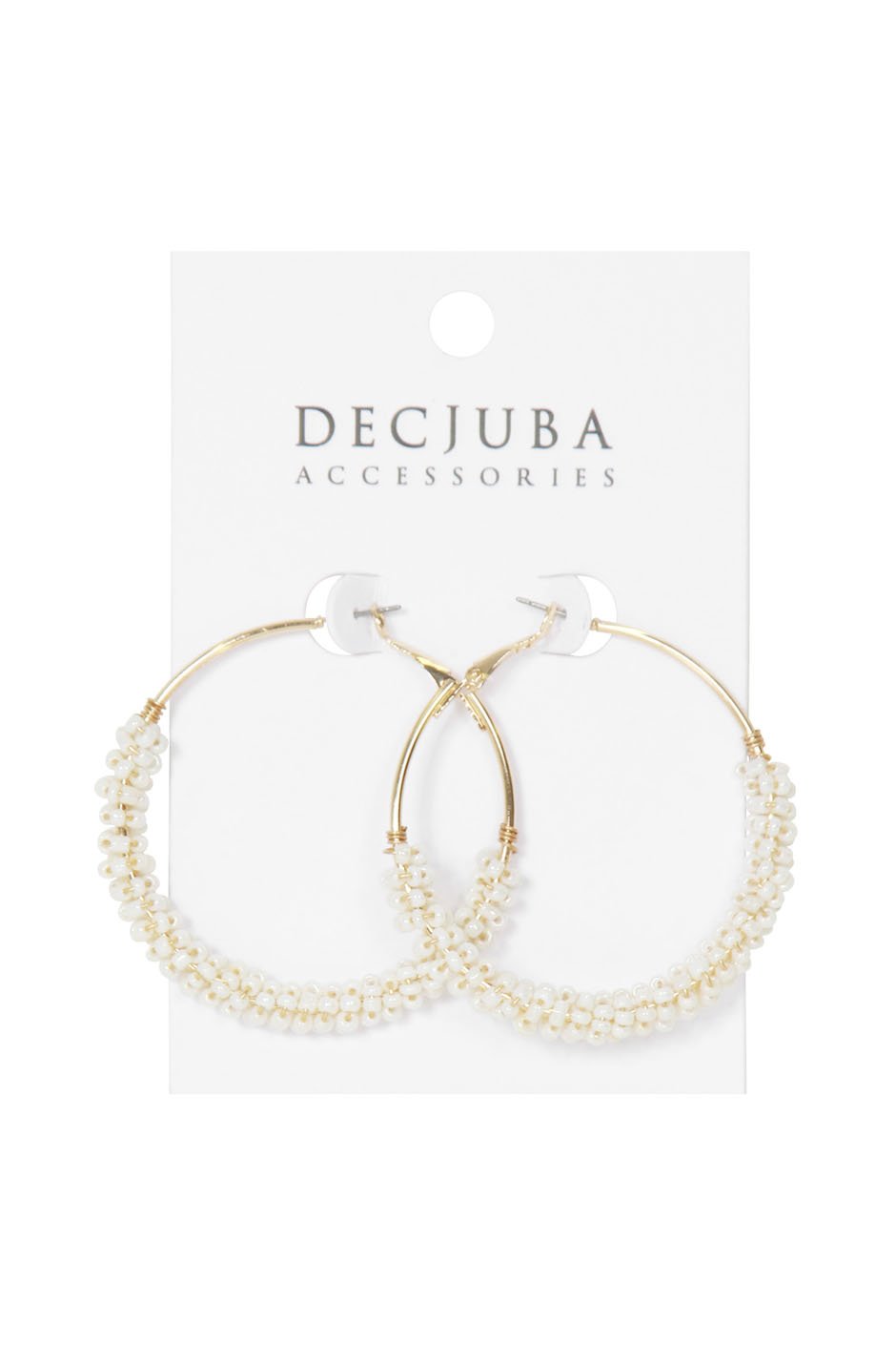 [TEST] Henny Beaded Hoop Earrings