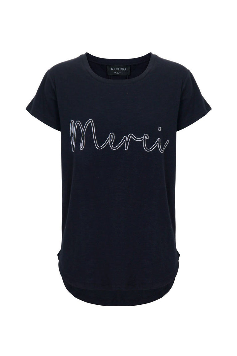 [TEST] Merci Embroidered Tee